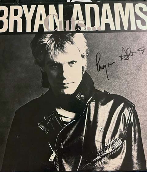 Bryan Adams Signed Cuts